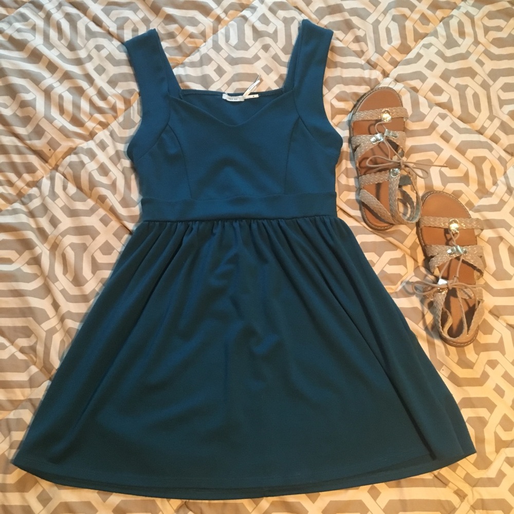 ⭐️SALE Urban Outfitters Teal Kimchi Blue Dress